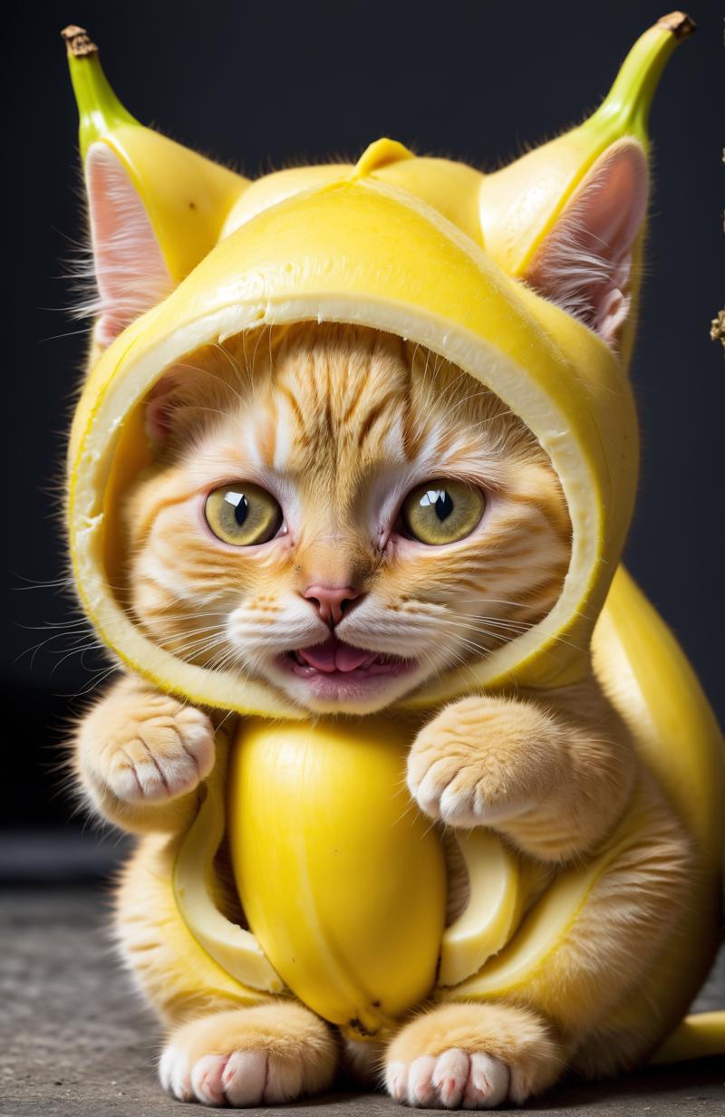 5070935-1518788405-🐱 😆Crying Cat,😭 , A kitten wearing a banana suit that may be too big or too small to add an element of silliness to it, And the.png